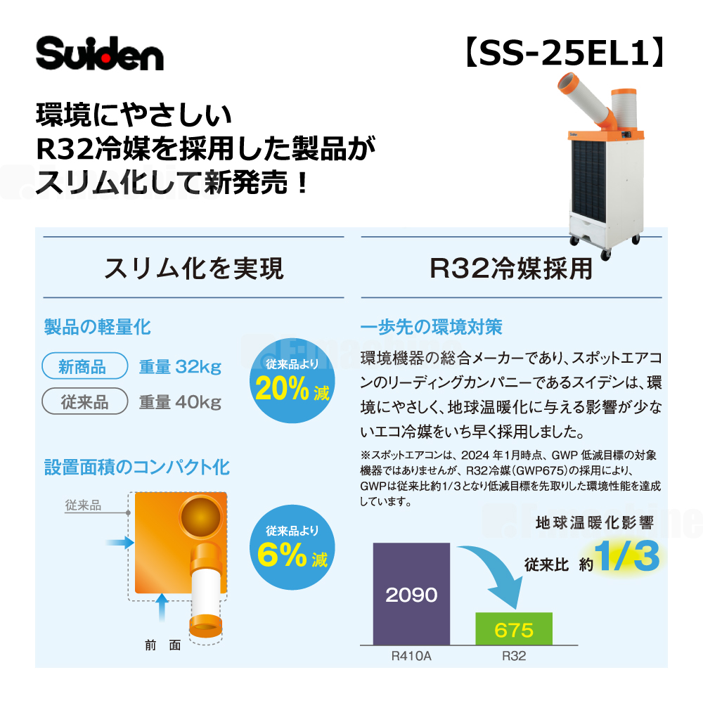 洗練型 クールスイファン１口スタンダードタイプ【SS-25EL1】100V/50-60Hz｜スイデン・Suiden