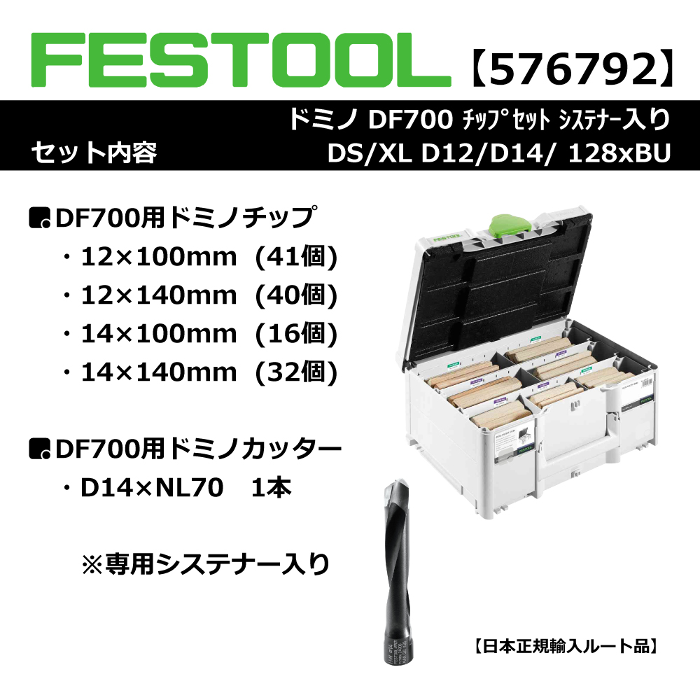 DF700 チップセット システナー入り DS/XL D12/D14/ 128X BU 【576792】005.22.695