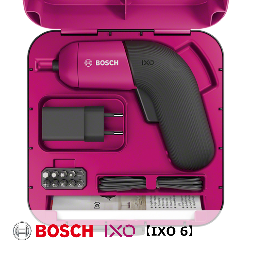 株式会社エフマシン BOSCH コードレスドライバー IXO6 ピンク